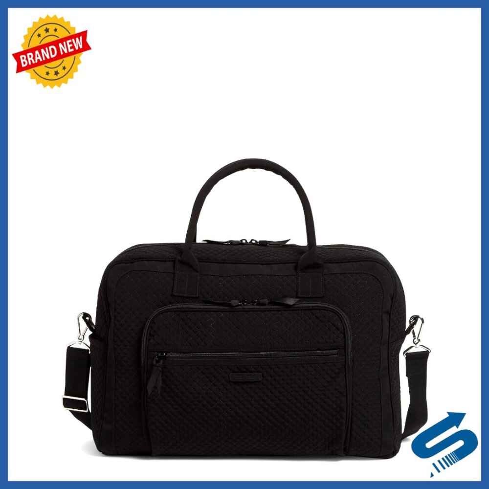 Lightweight Microfiber Weekender Travel Bag With Adjustable Strap And Multiple